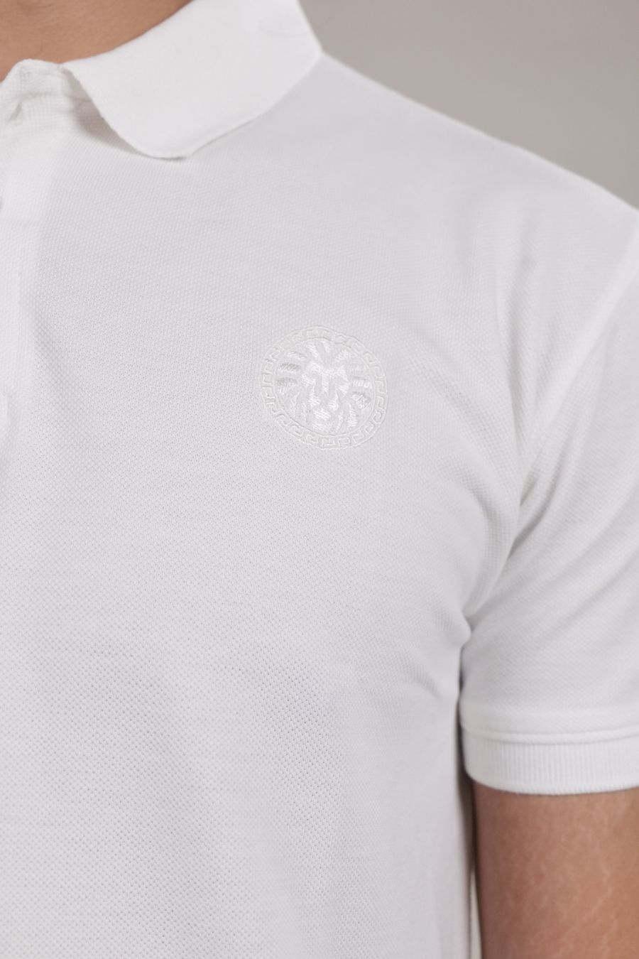 Lion Crest Polo — White, photo 5