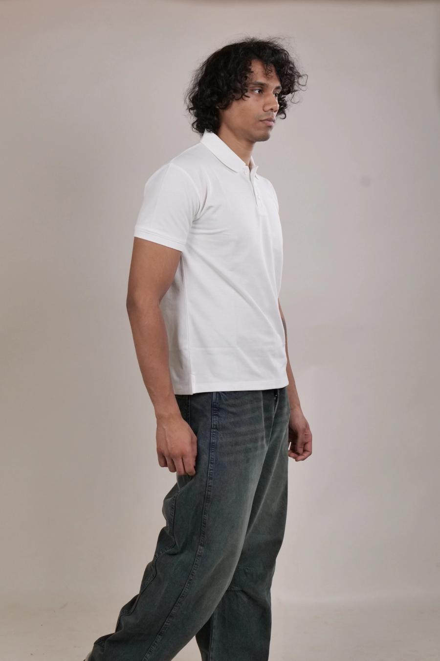 Lion Crest Polo — White, photo 2