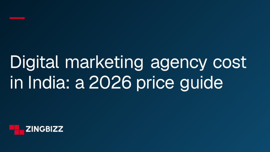 Digital marketing agency cost in India: a 2026 price guide Digital marketing agency cost in India: a 2026 price guide