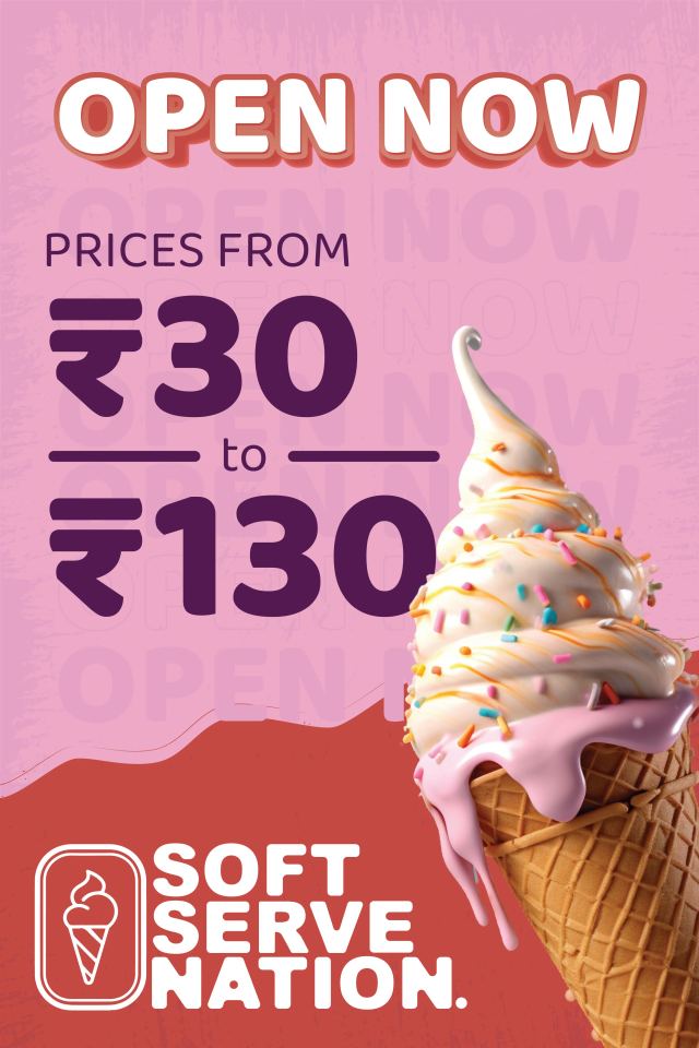 Ice Cream Shop Opening Poster