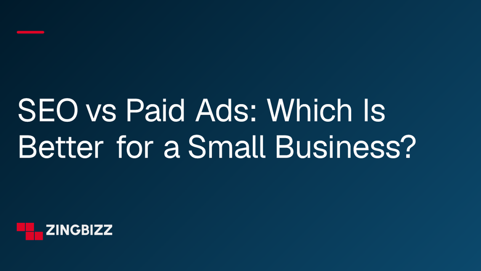 SEO vs Paid Ads: Which Is Better for a Small Business? SEO vs Paid Ads: Which Is Better for a Small Business?