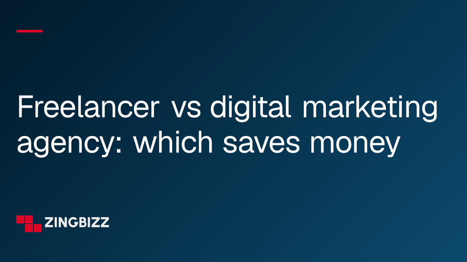 Freelancer vs digital marketing agency: which saves money Freelancer vs digital marketing agency: which saves money