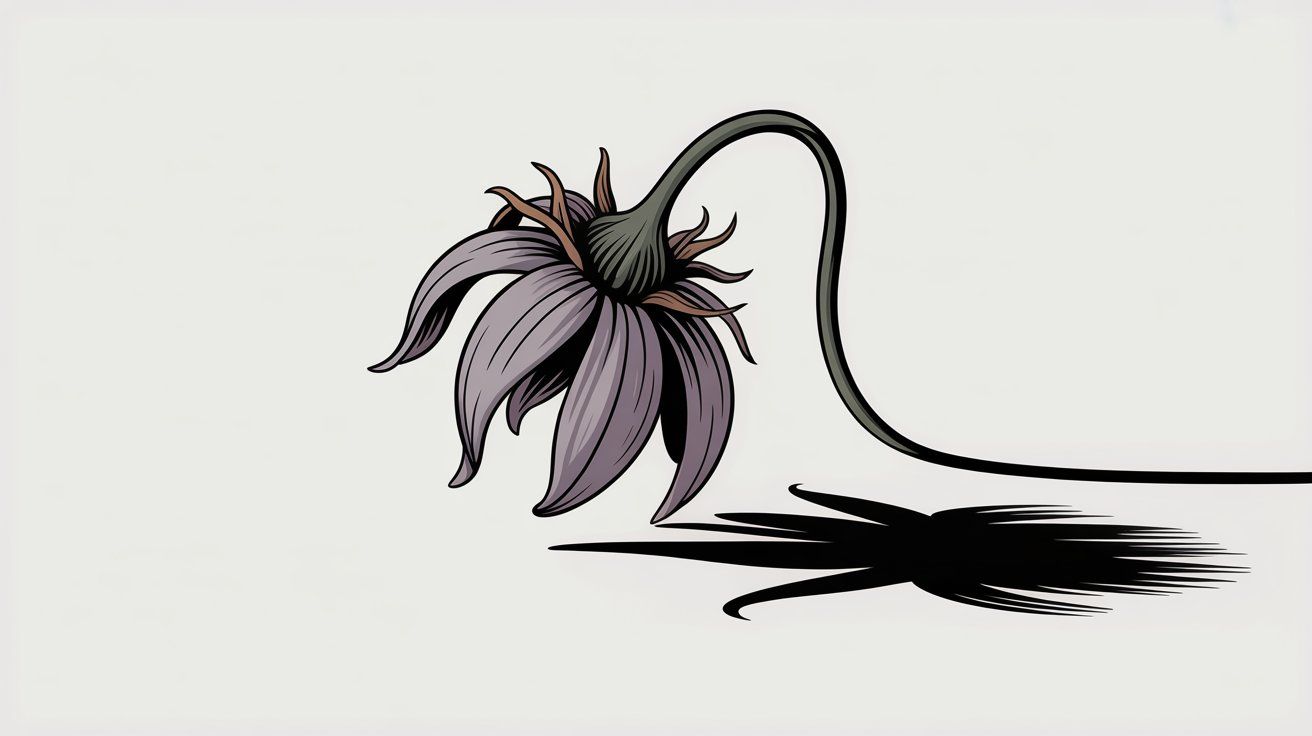 Instagram niche declining interest and downward trend visualization