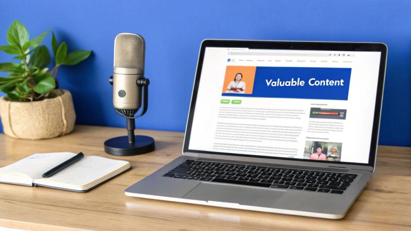 Content-Driven Community Building