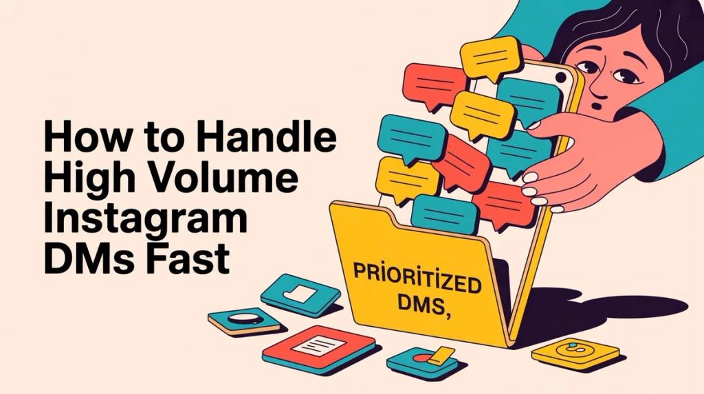 How to Handle High Volume Instagram DMs Fast?