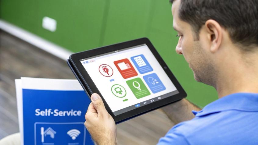 Implement Self-Service Options and Customer Portals