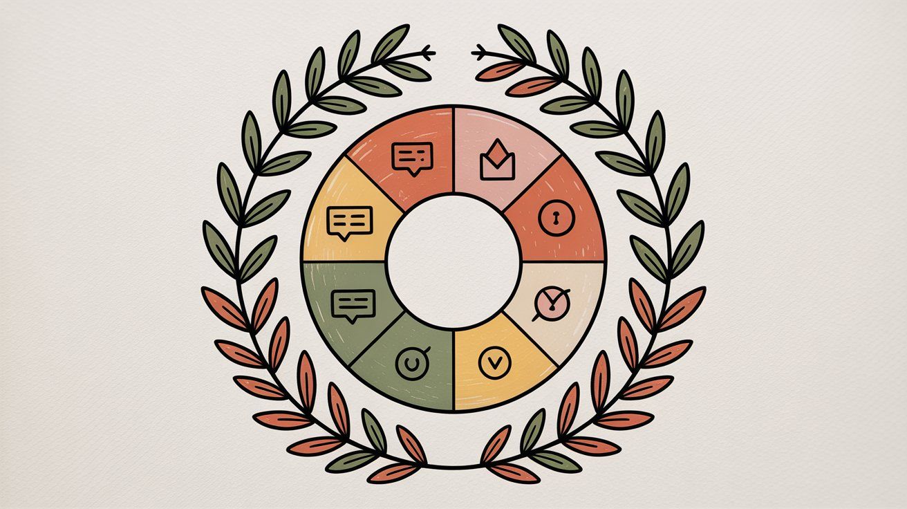 Instagram engagement metrics visualization showing comments DMs and follower interactions