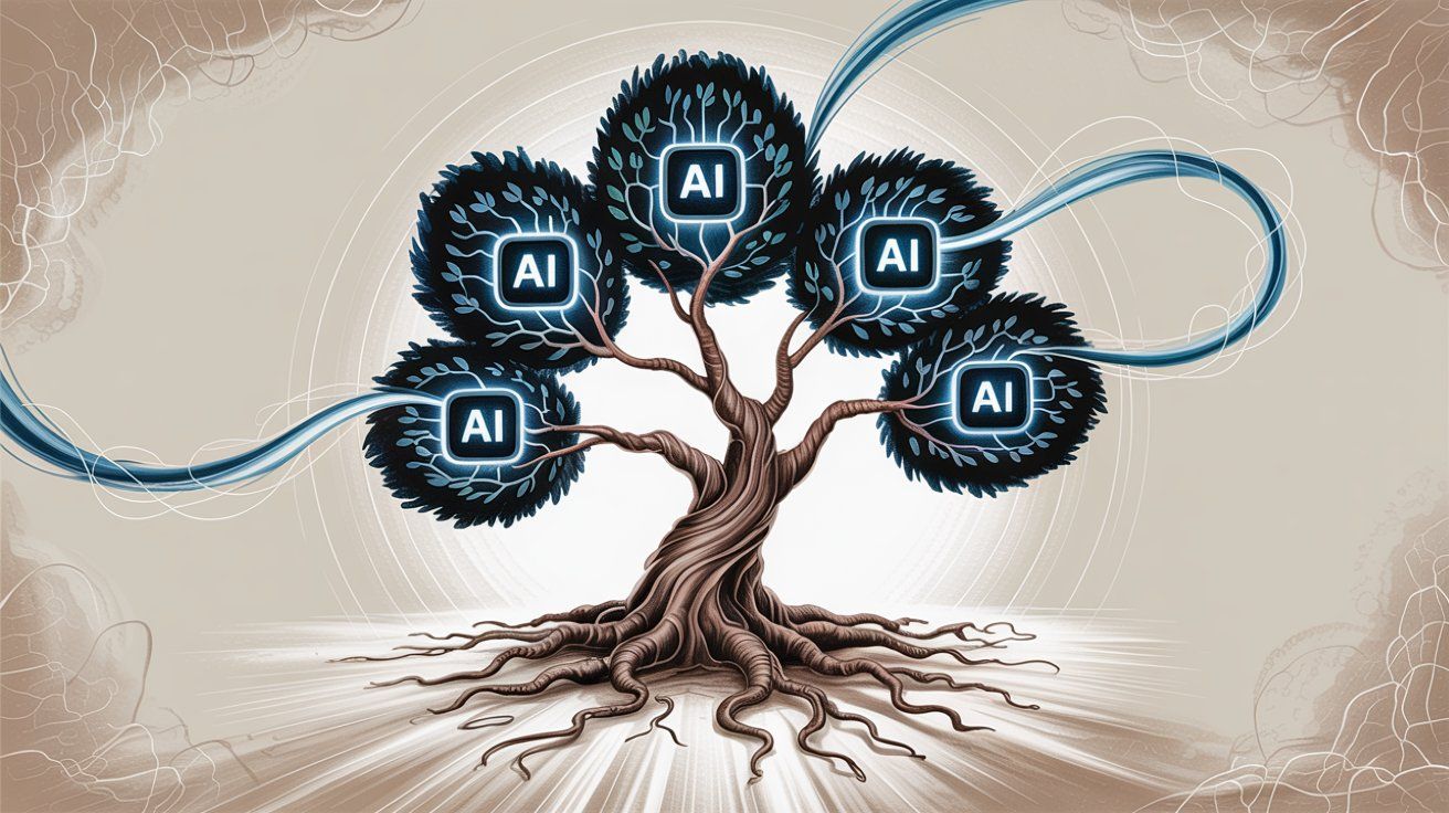 Evolution from traditional rule-based chatbots to modern AI agents, showing the shift from scripted responses to intelligent, action-taking systems powered by large language models