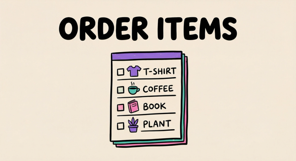 Order Line Items Display: See What Customers Ordered