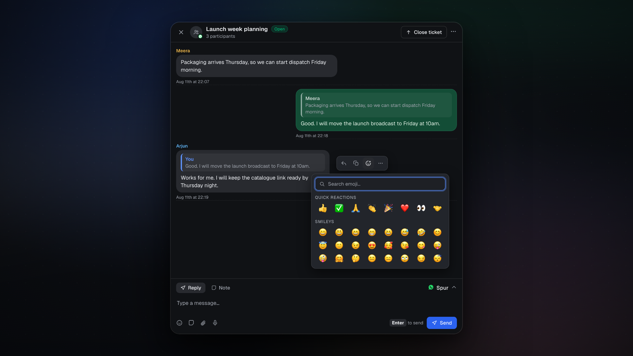 Four things WhatsApp groups needed: search, reactions, voice notes, delivery info