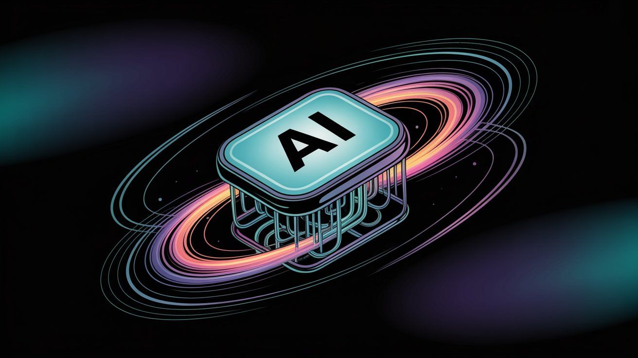 Futuristic AI technology with global multilingual capabilities