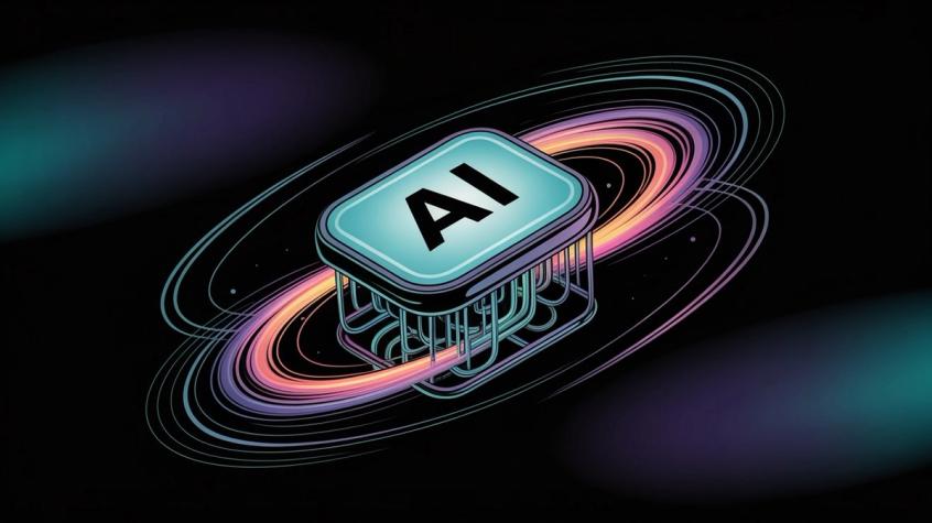 Futuristic AI technology with global multilingual capabilities