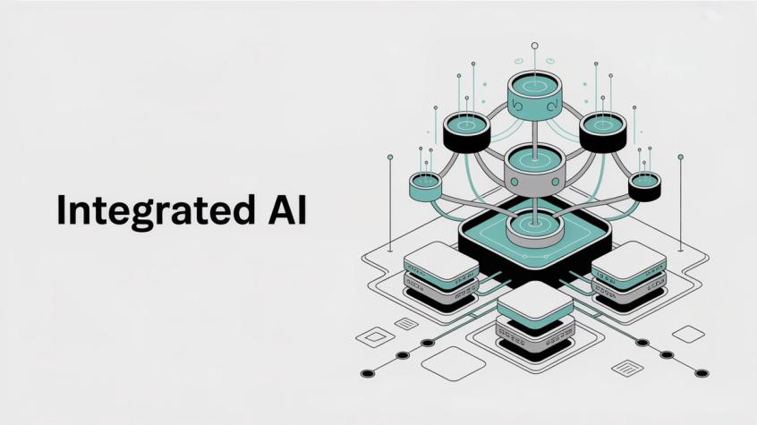 Integrated AI illustration