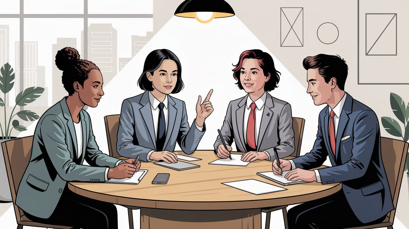 Empowered support team members collaborating effectively with confidence and tools