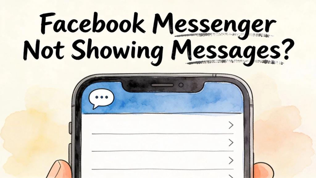 Facebook Messenger Not Showing Messages? (2026 Fix)