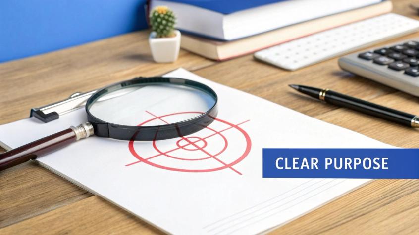 Define Clear Purpose and Scope