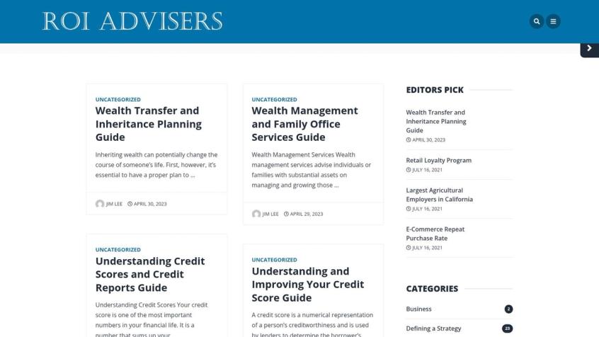 ROI Advisers