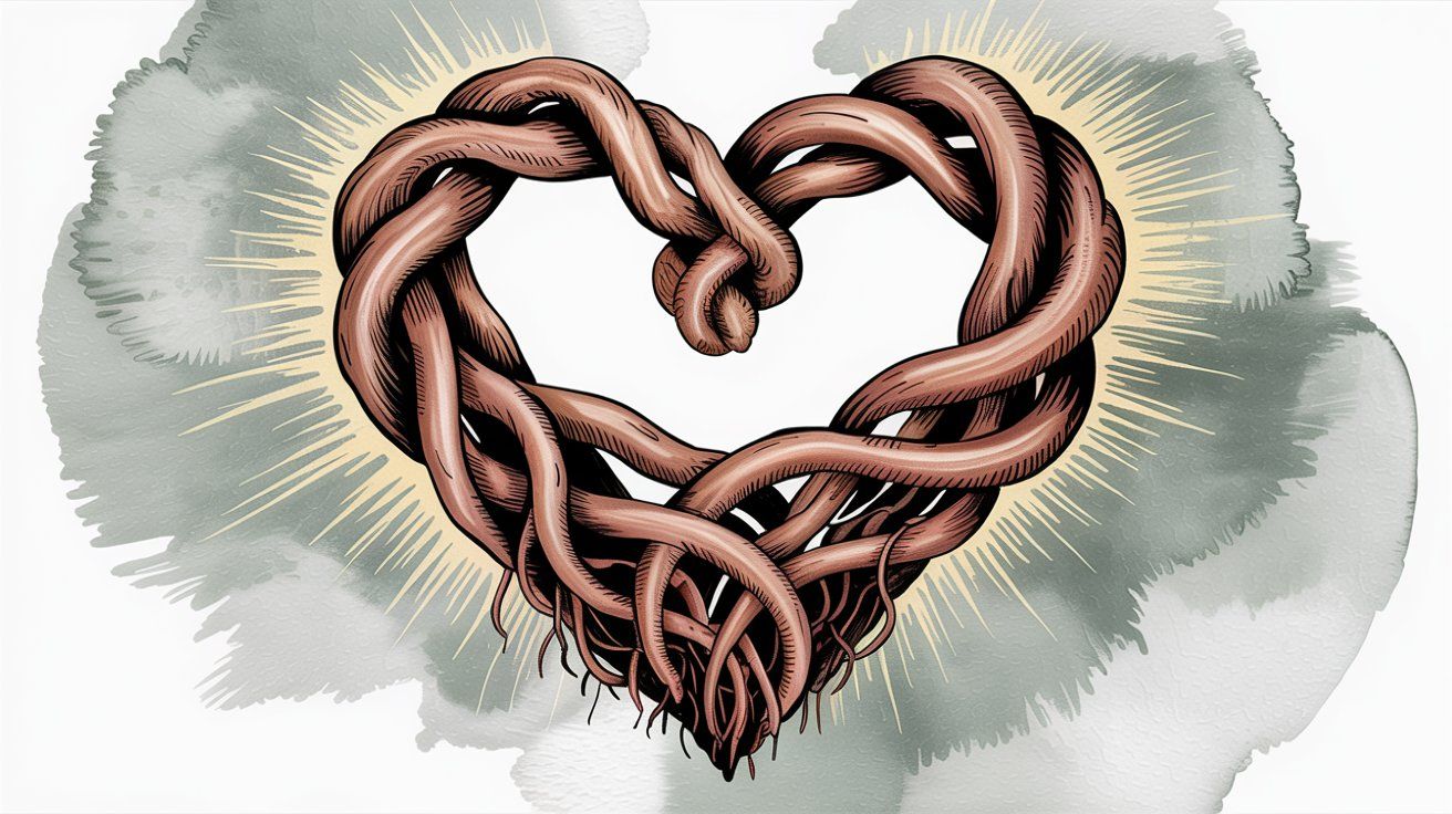 Conceptual illustration representing customer loyalty, retention, and relationship building for long-term success