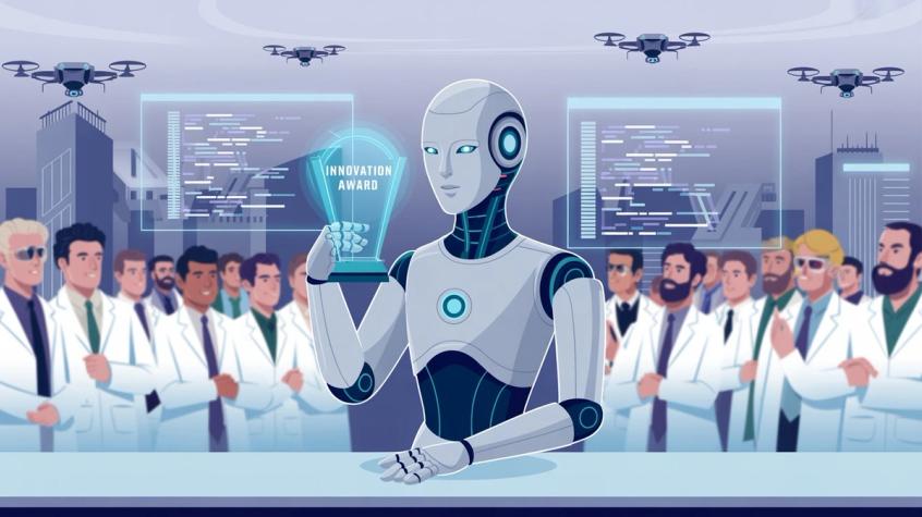 Future AI technology competition driving innovation and advancement