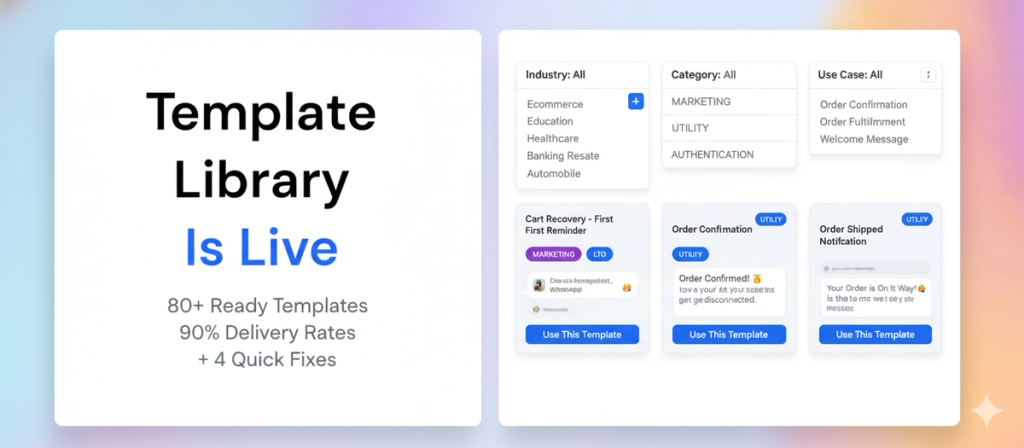Template Library Is Live (+ 4 New Updates)!