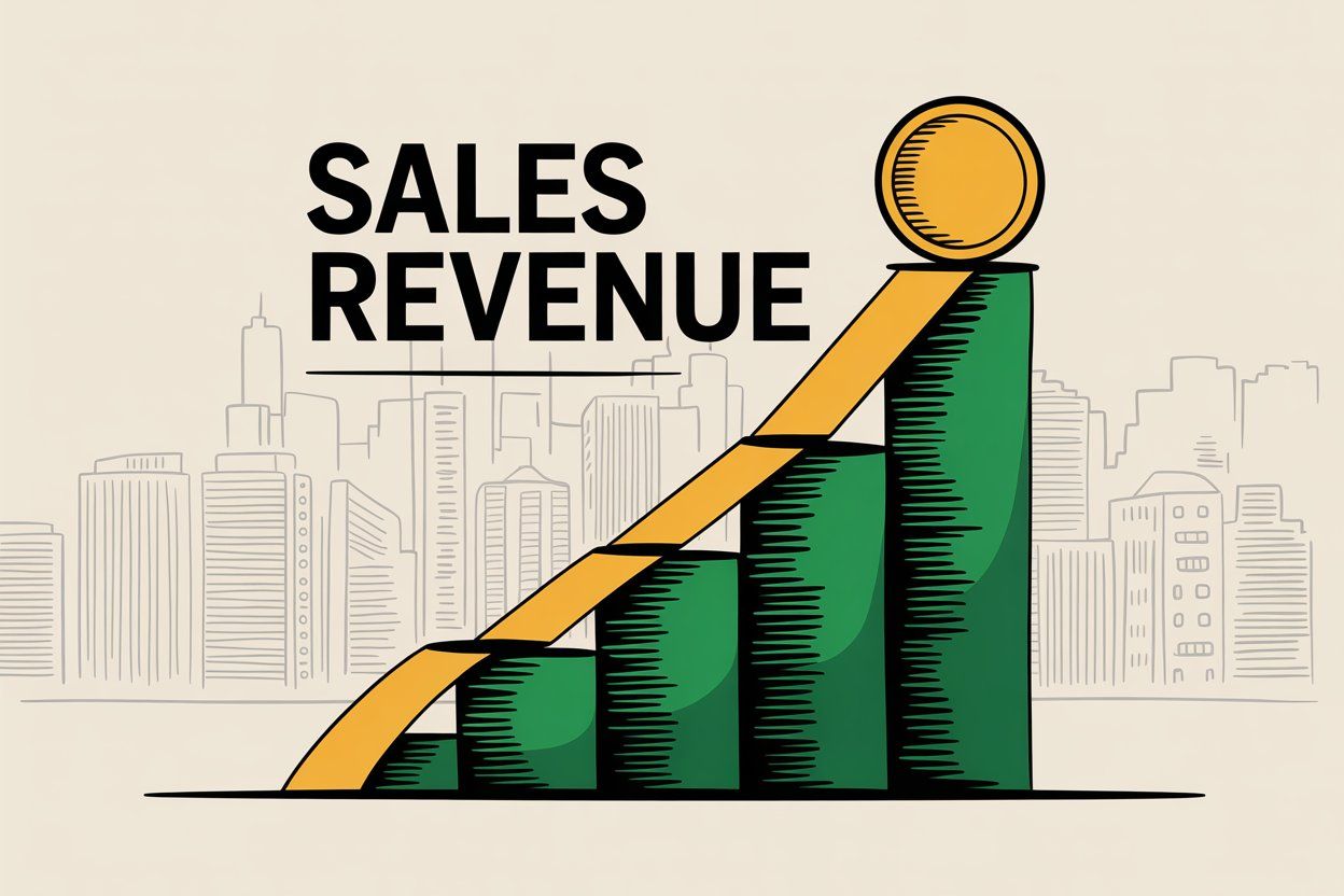 Sales revenue definition with formula components