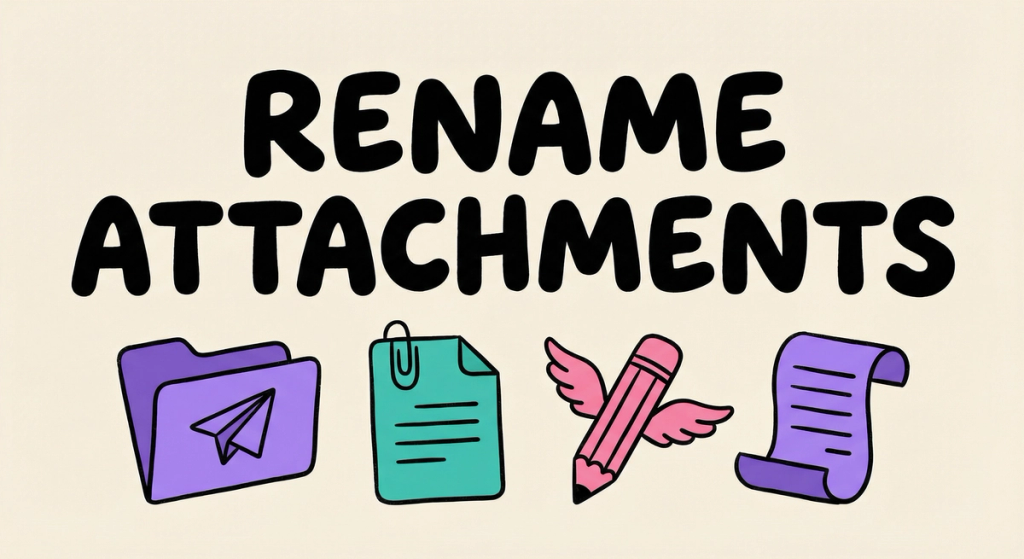 Rename Attachments in Automation Builder