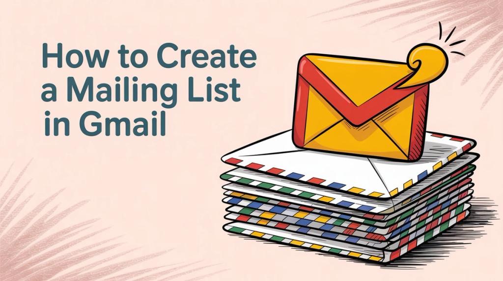 How to Create a Mailing List in Gmail (2025)