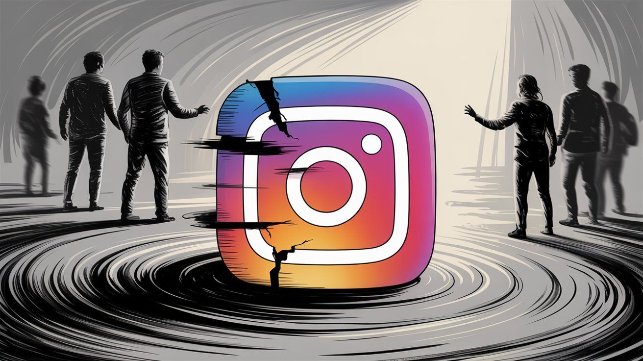 Instagram shadowban warning visibility restriction notification