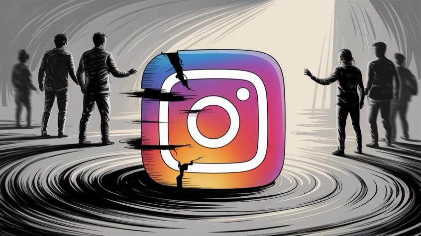 Instagram shadowban warning visibility restriction notification