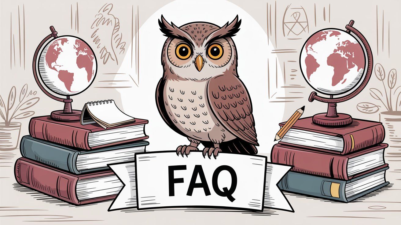 FAQ section visual showing questions and answers about chatbot handoff support best practices