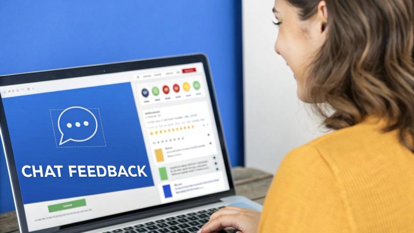 Live Chat and Chatbot Feedback