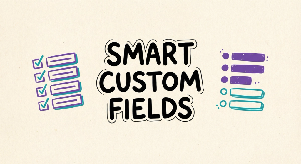Filled Custom Fields Now Appear on Top