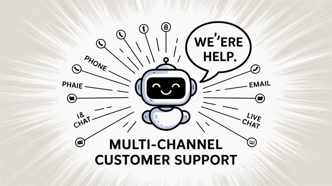 Multi-channel customer support across WhatsApp, Instagram, Facebook, and Live Chat