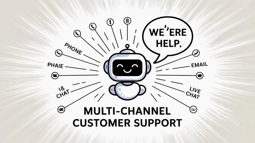 Multi-channel customer support across WhatsApp, Instagram, Facebook, and Live Chat