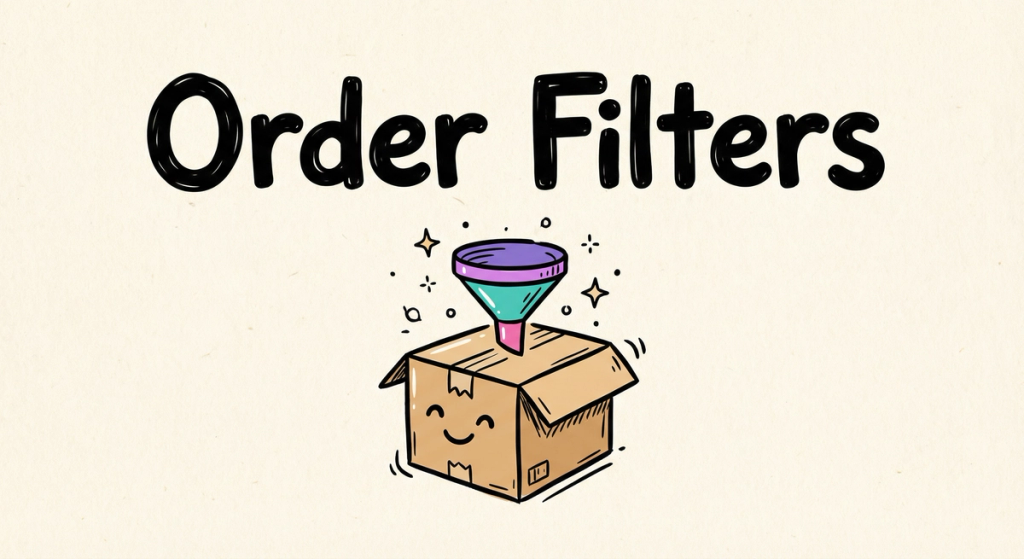 Order Segment Filters: Target by Purchase Behavior