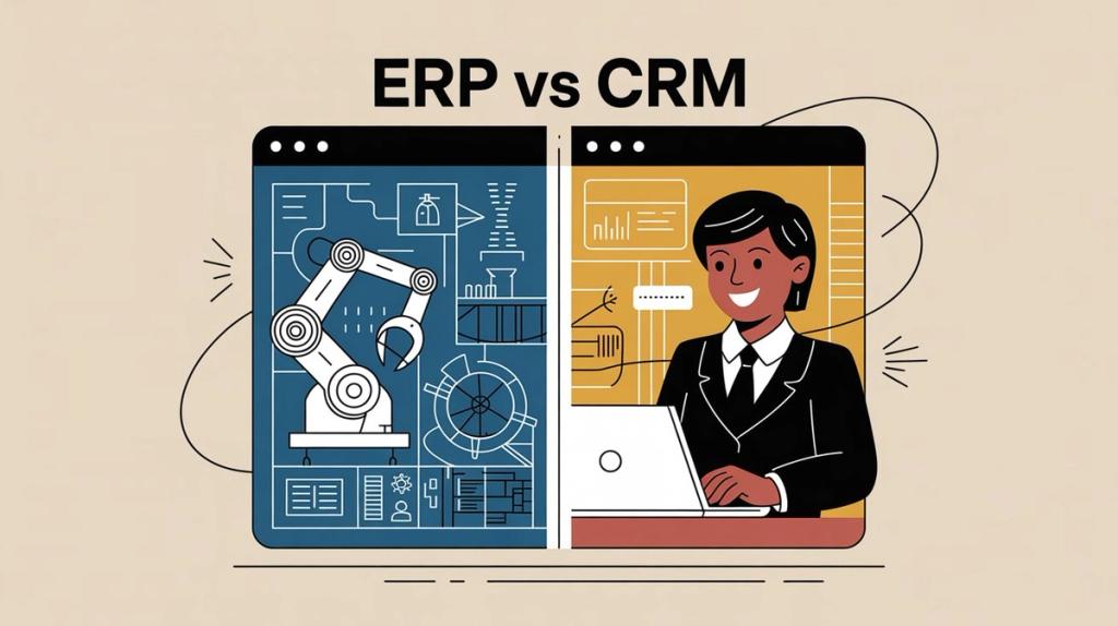 ERP vs CRM: Key Differences, Benefits & More (2025)