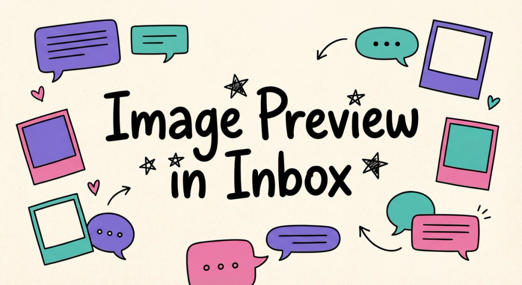 Image Preview When Replying in Inbox