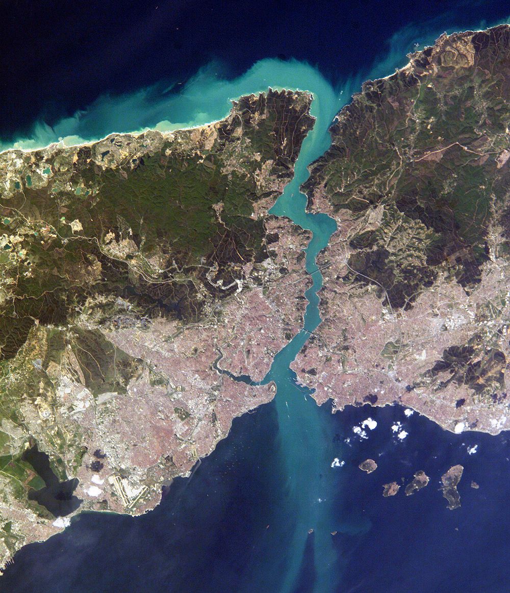 The Bosphorus strait, Istanbul