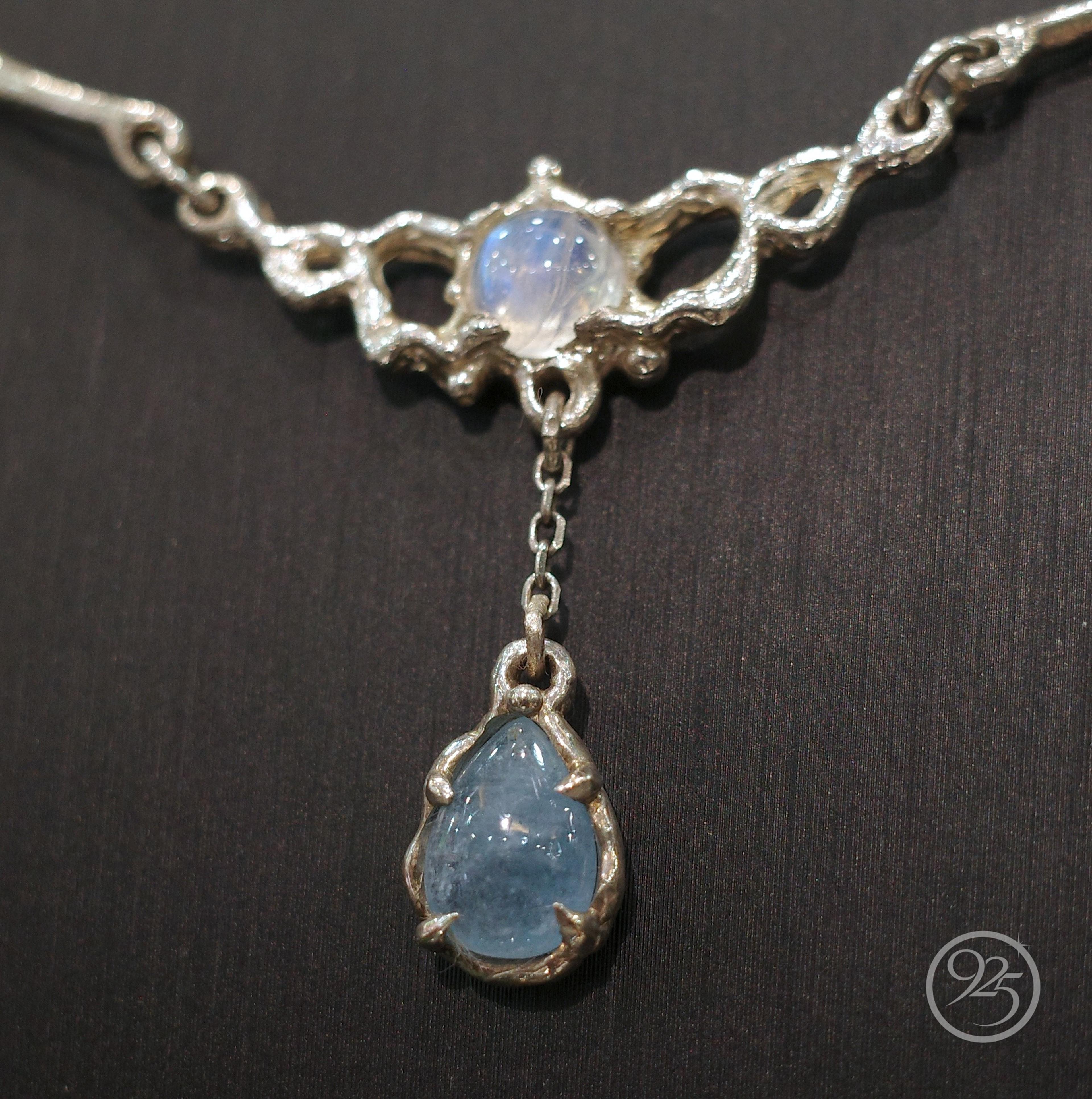 Tidebloom Moonstone Pendant thumbnail 2