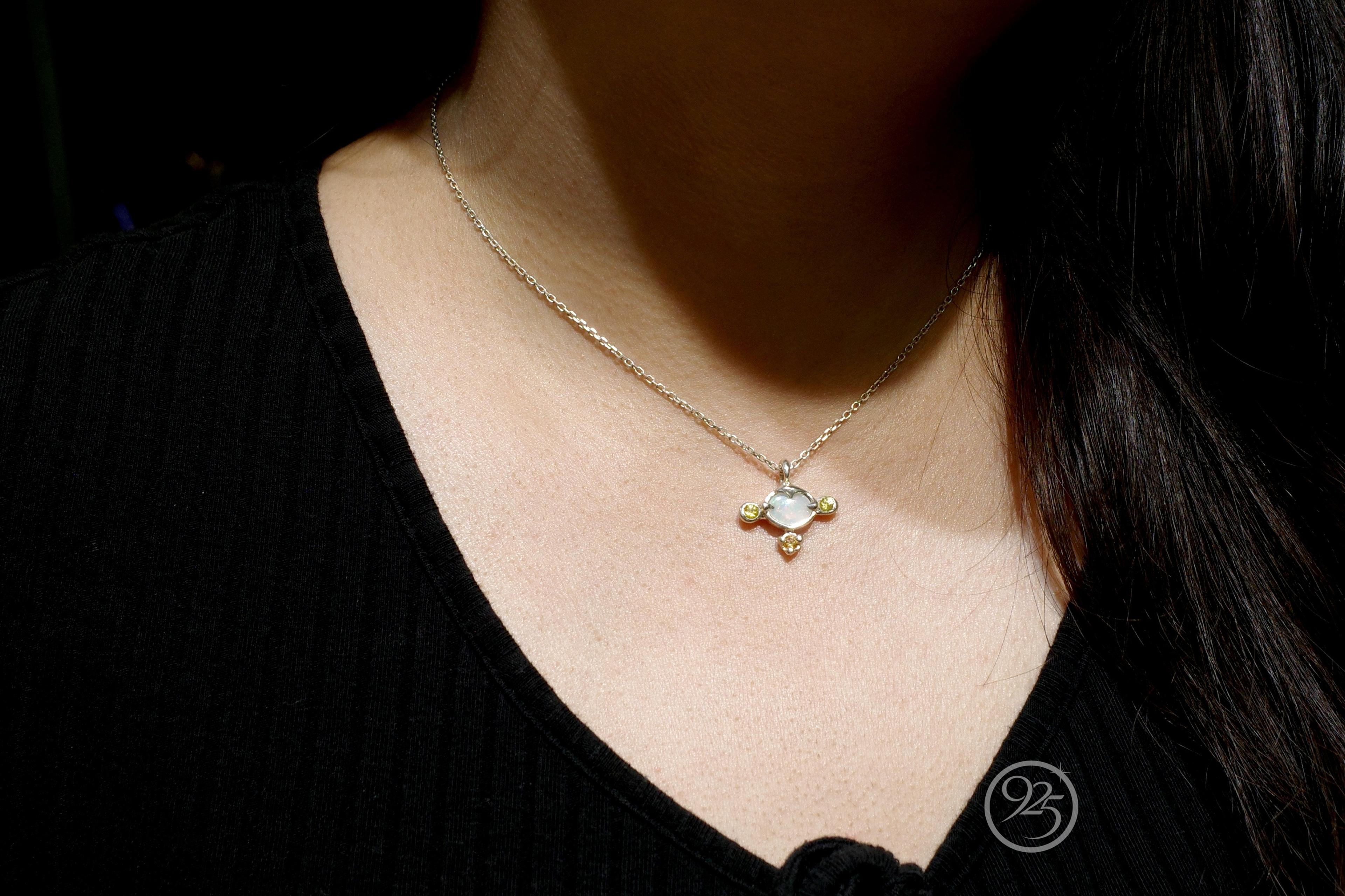 The Opal Monkey Pendant thumbnail 3