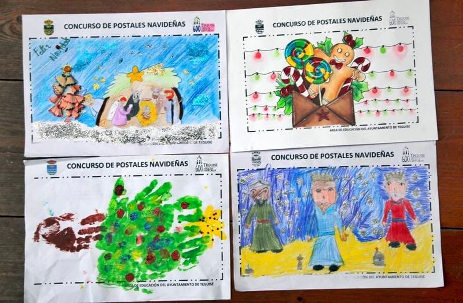 El tradicional concurso de postales de Navidad de Teguise ya tiene ganadores