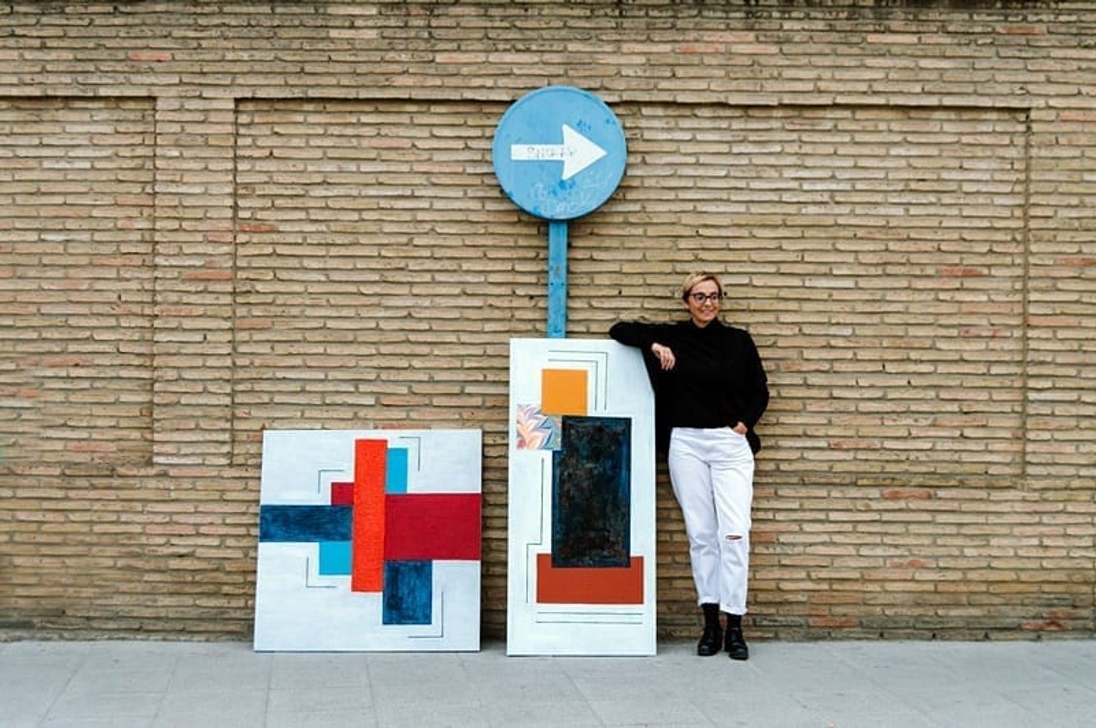 'Momentos convertidos en geometría' - Exposición de Masqali 