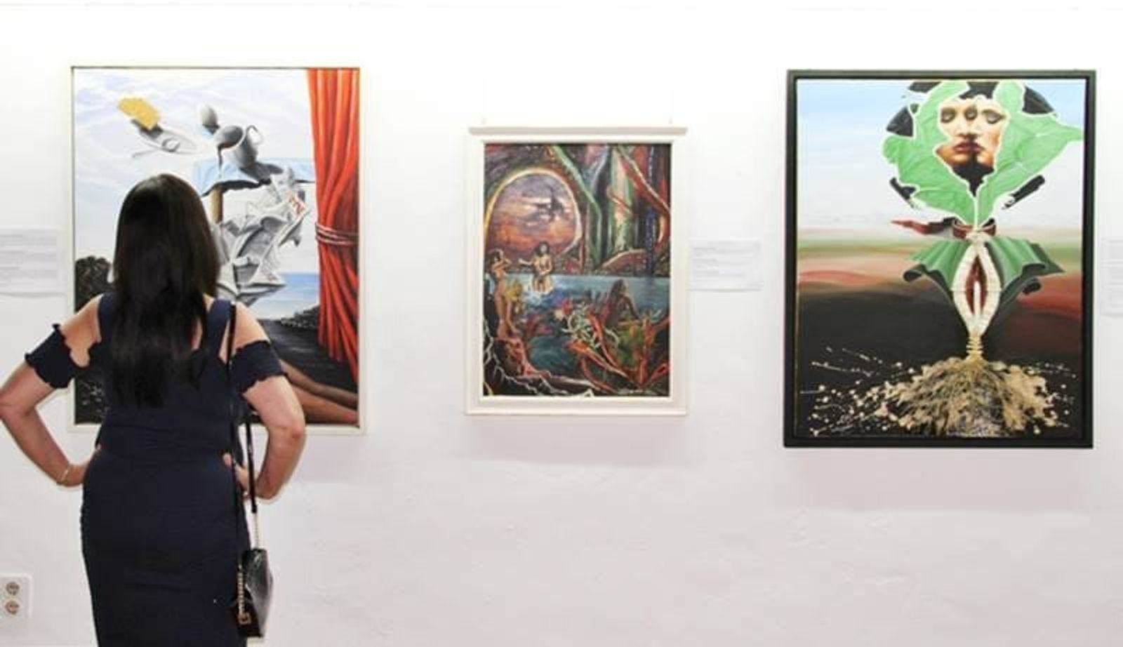 Inaugurada la exposición retrospectiva ‘ Sueños, visiones y realidad’ en Yaiza