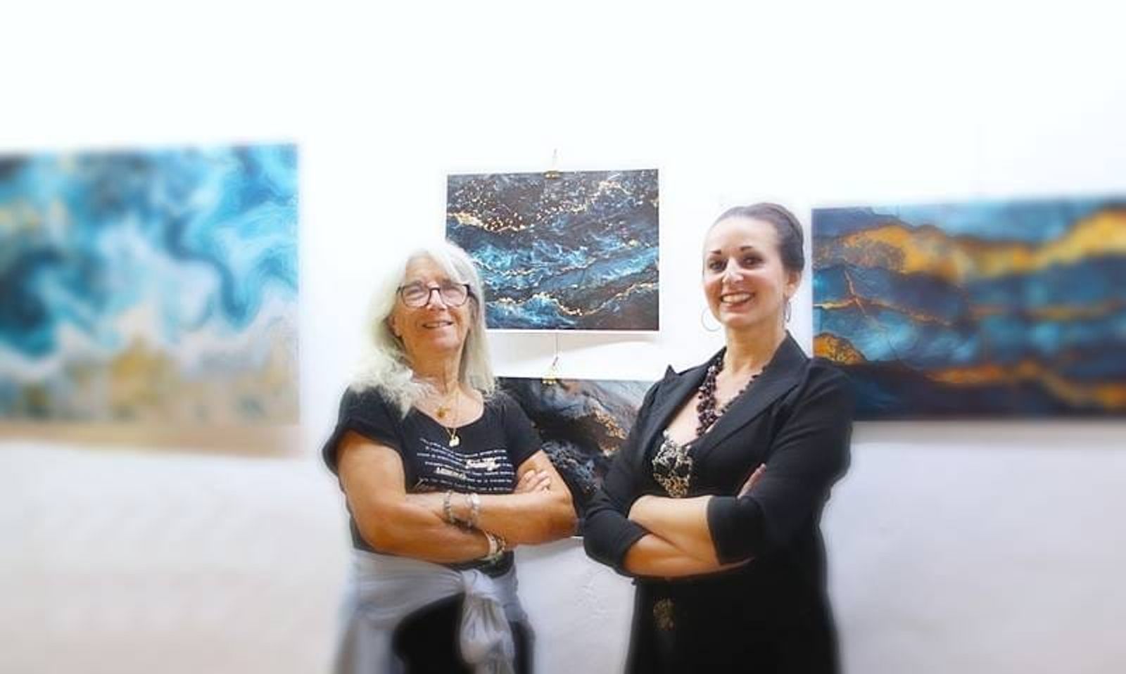 Yaiza acoge la exposición ‘La Isla Indomable’, de Alessandra Antonini y Pamela Boiocchi