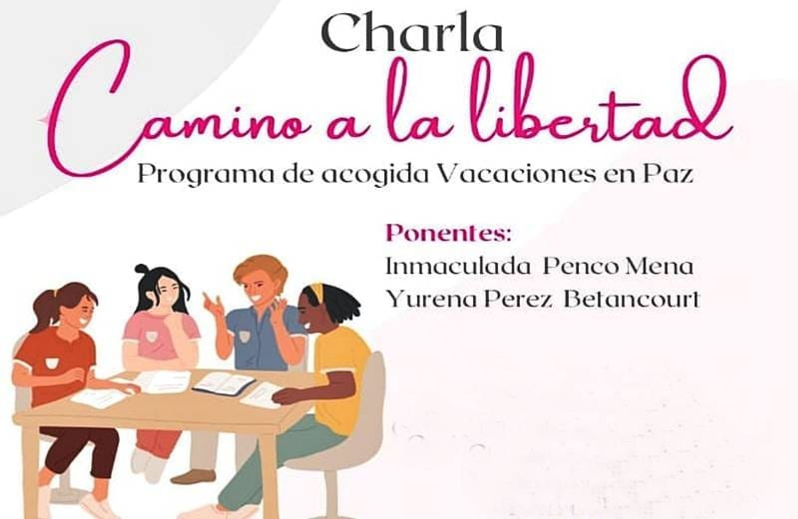 Costa Teguise acoge la charla ‘Camino a la libertad’ centrada en el programa Vacaciones en Paz