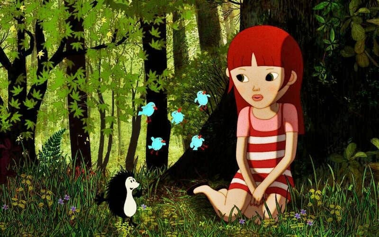 Tinajo coge la proyección de ‘Nina y el secreto del erizo’ dentro de La Pantalla Chinija