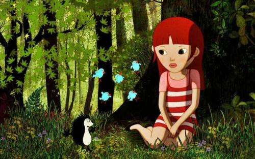 Tinajo coge la proyección de ‘Nina y el secreto del erizo’ dentro de La Pantalla Chinija