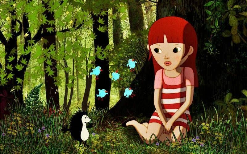 Tinajo coge la proyección de ‘Nina y el secreto del erizo’ dentro de La Pantalla Chinija