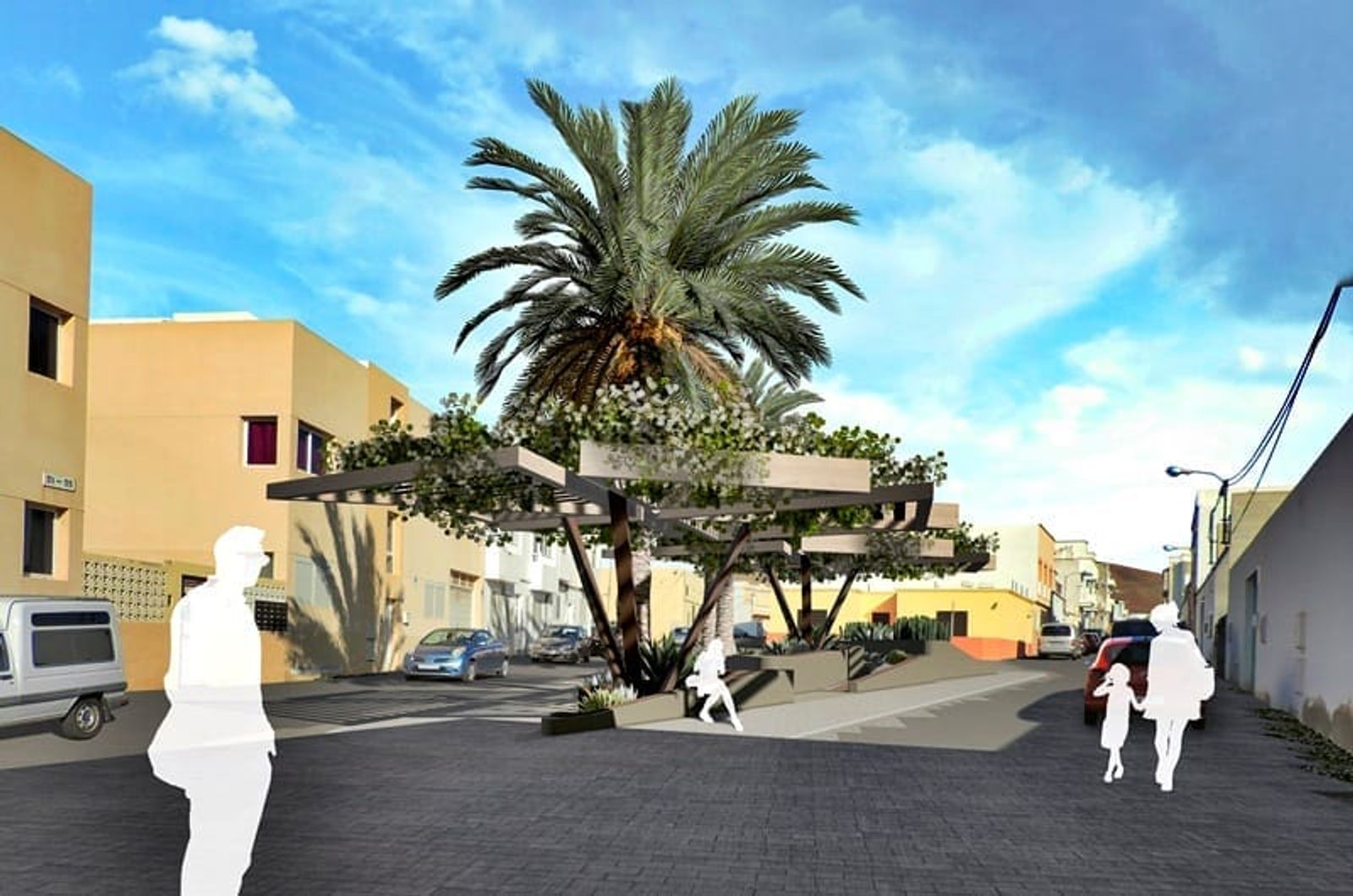Las ‘biosquinas’ pretenden reavivar arquitectónica y socialmente los barrios de Arrecife