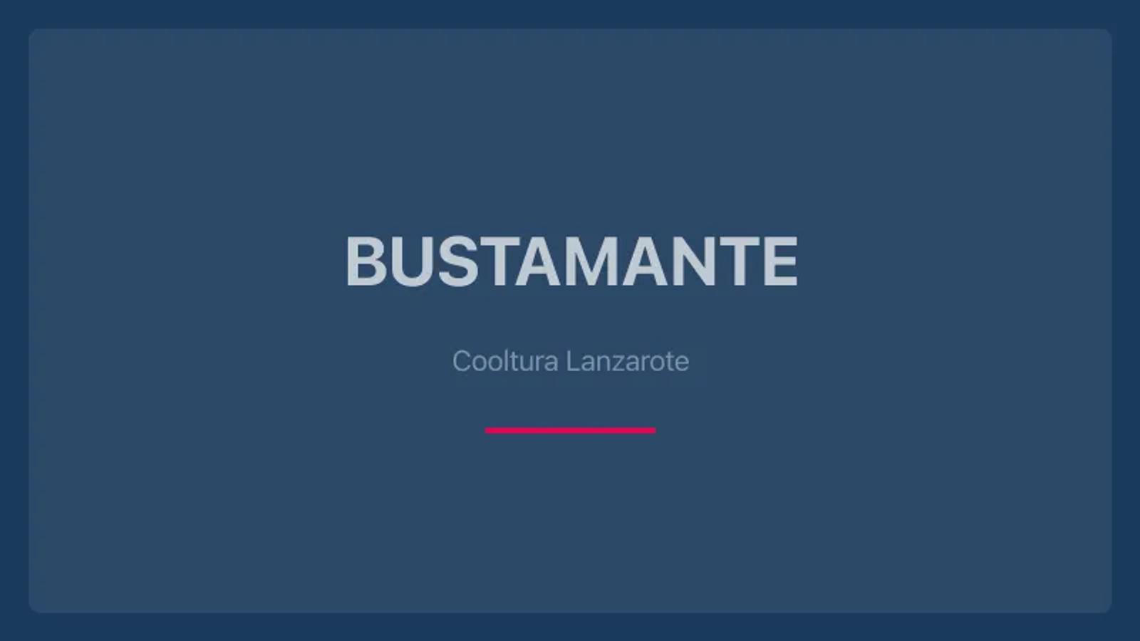 Bustamante performing live